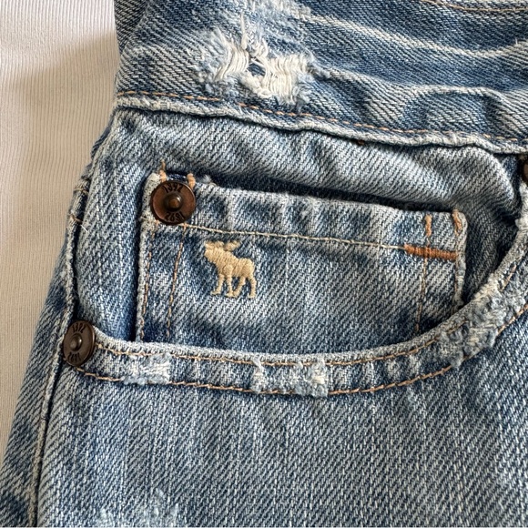 Abercrombie and Fitch Authentic Vintage Kids Denim Mini Skirt - Size 16 - Picture 5 of 12